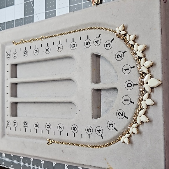 Vintage J.Crew white with rhinestones - Picture 7 of 8